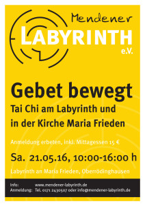 Plakat_A3_Gebet_bewegt_Mendener Labyrinth